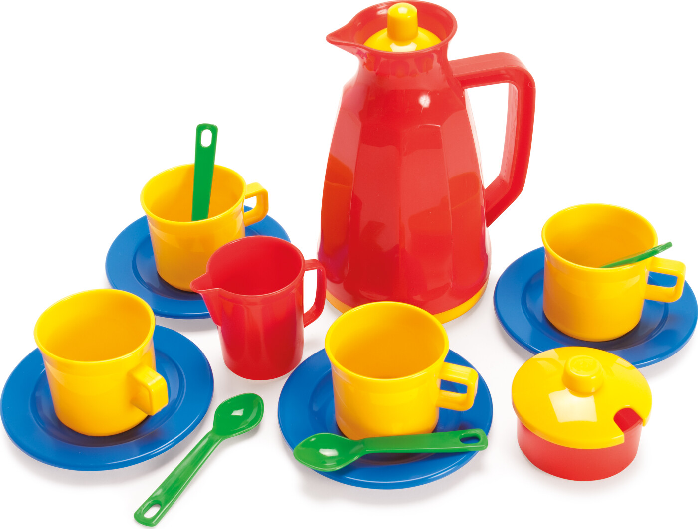 Dantoy Kaffestel - My Little Kitchen - 17 dele