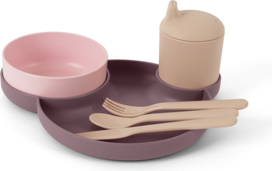 Dantoy - Tiny Spisestel Aubergine I Folie