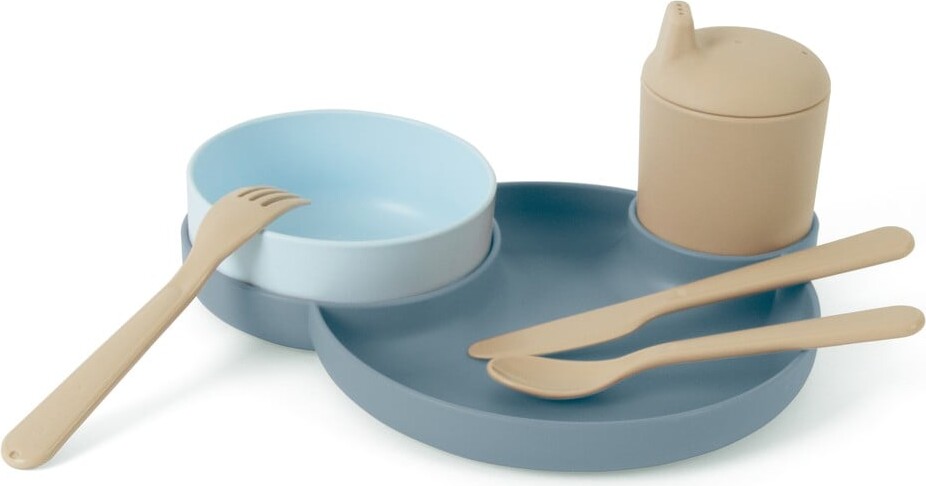 Dantoy - Tiny Spisestel Blå I Folie