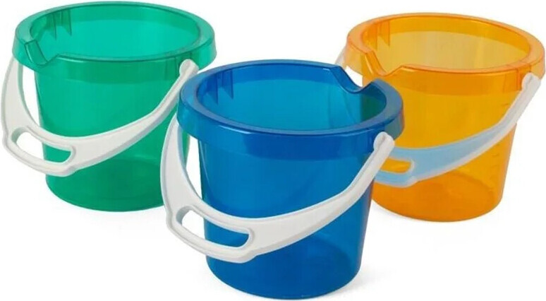 Dantoy Transparent Spand Med Hældetud - Assorteret