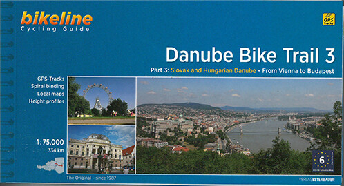 Billede af Danube Bike Trail 3: Slovak And Hungairan Danube - Esterbauer Verlag - English Book