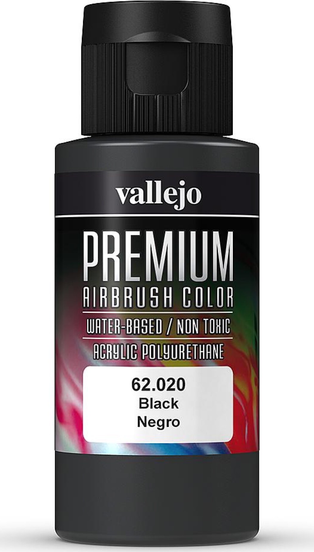 Vallejo - Premium Airbrush Maling - Sort 60 Ml