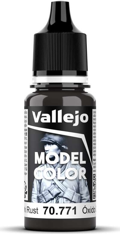 Vallejo - Model Color - Dark Rust Mat - 18 Ml - 70771