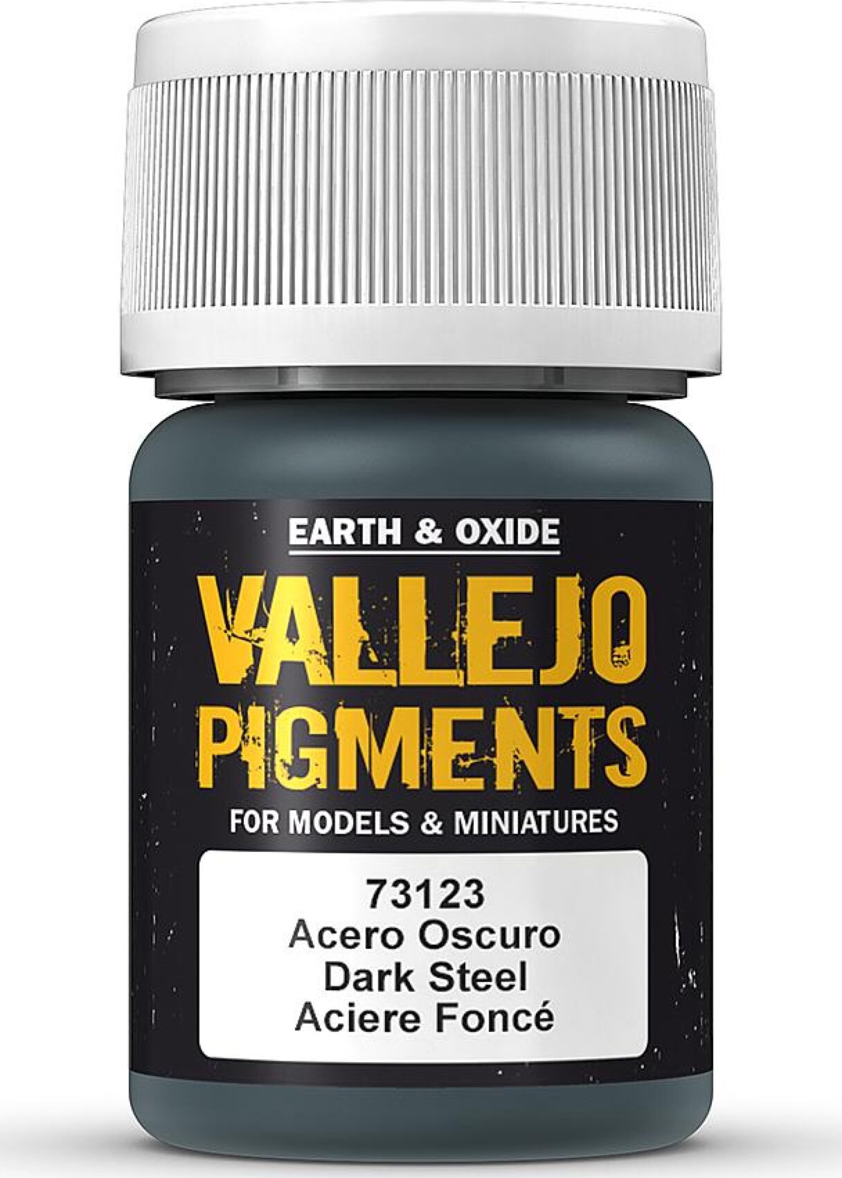 Vallejo - Pigments - Dark Steel - 30 Ml - 73123