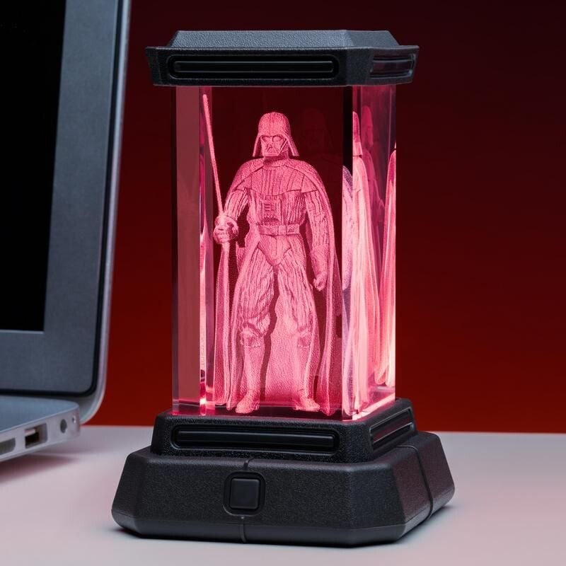 Darth Vader Lampe - Holografisk - 12 Cm
