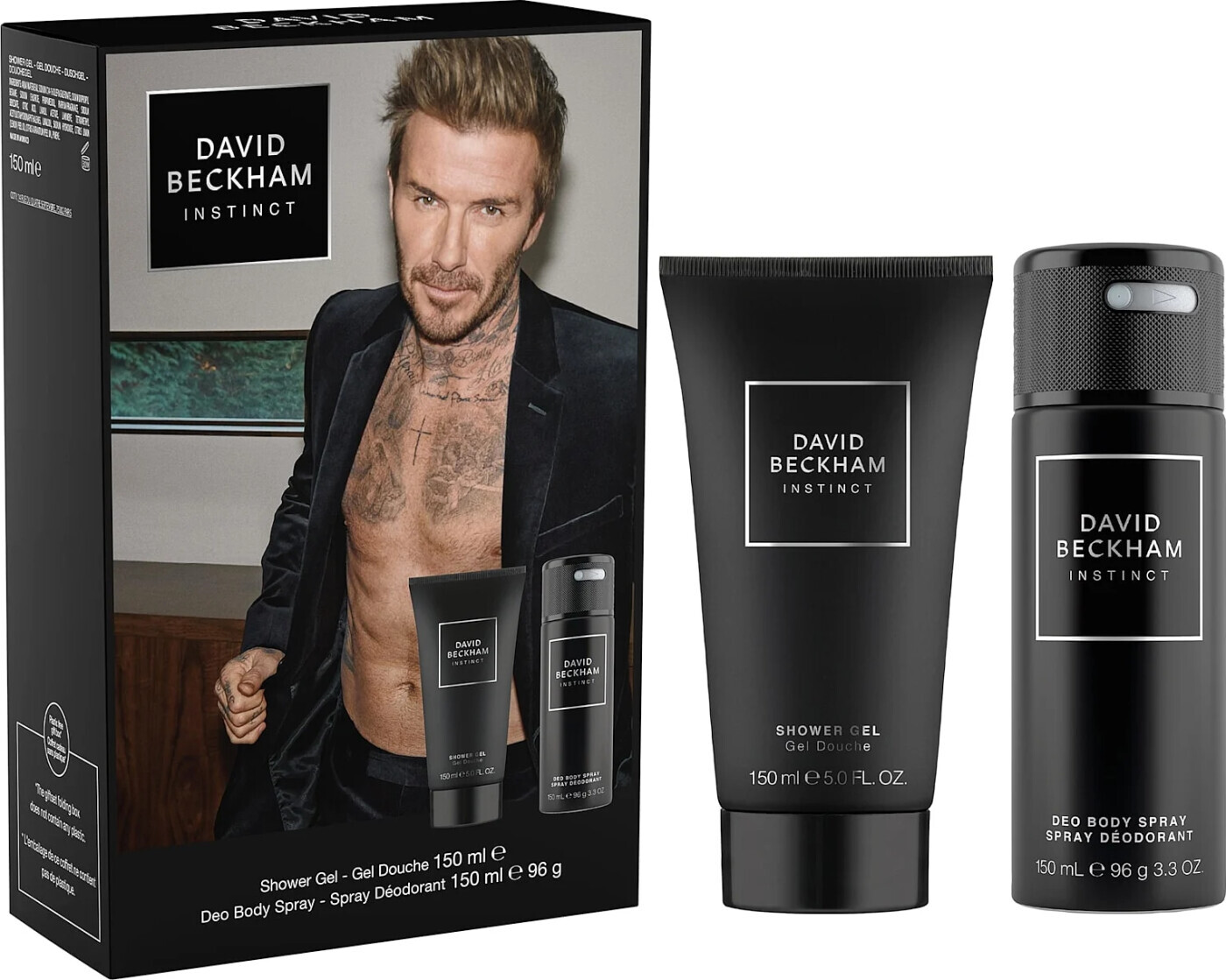 David Beckham - Xmas Instinct Deo Spray 150 Ml + Shower Gel 150ml
