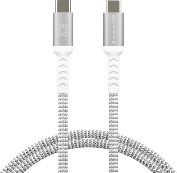 Dbramante1928 - Braided Usb-c To Usb-c Cable - 1.2m - Grey