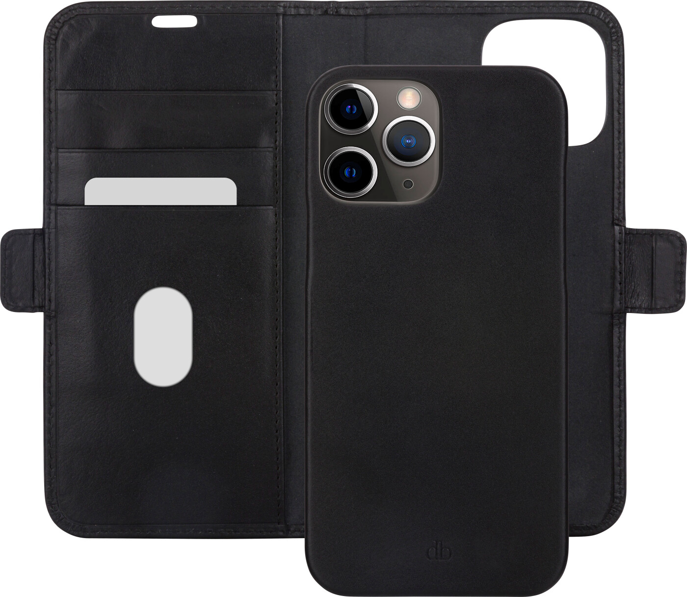 Dbramante1928 - Flip Cover - Iphone 13 Pro Max - Lynge - Sort billede