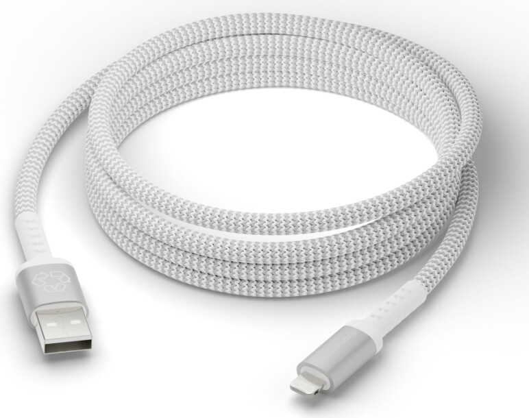 Dbramante1928 - Re-charge - Brd Kabel - Usb-a Til Lightning, 2,5m - Hvid