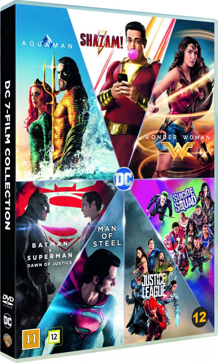 Shazam / Aquaman / Justice Leauge / Wonder Woman / Suicide Squad - Dc Comics DVD Film → Køb billigt her