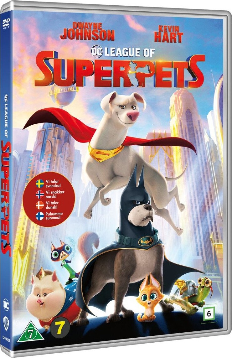Dc League Of Super-pets / Superkæledyrene - DVD - Film