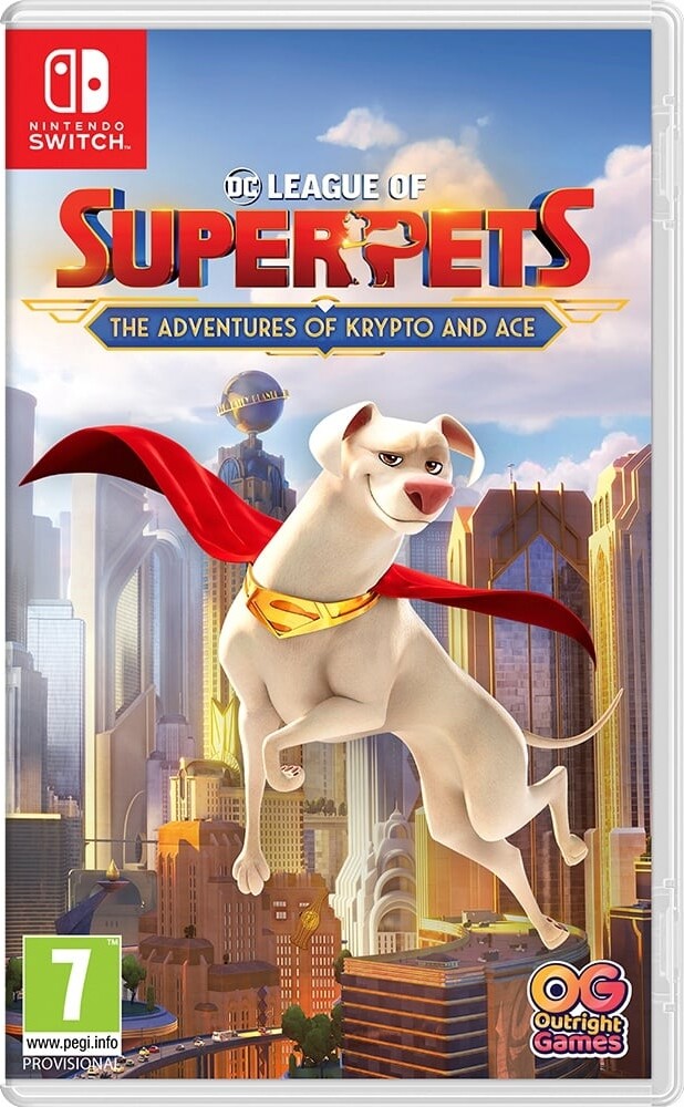 Dc League Of Super Pets The Adventures Of Krypto And Ace Nintendo Switch