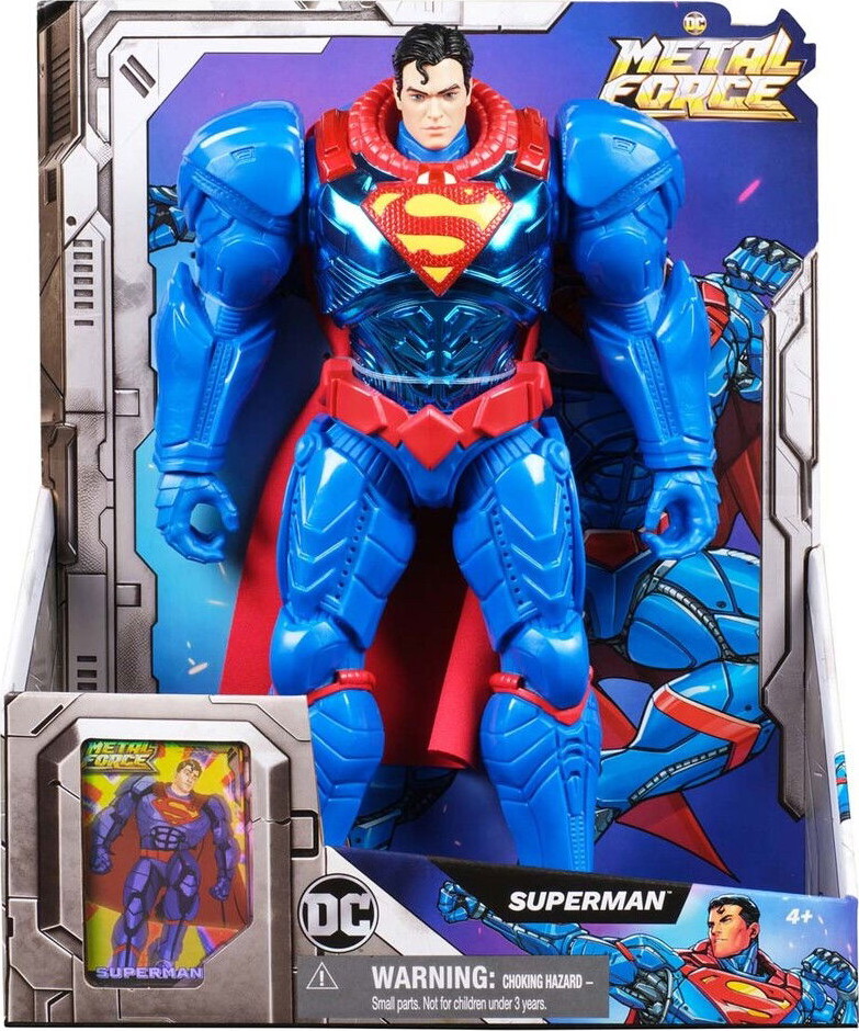 Dc -  Metal Force Xl Heroes 30 Cm - Superman