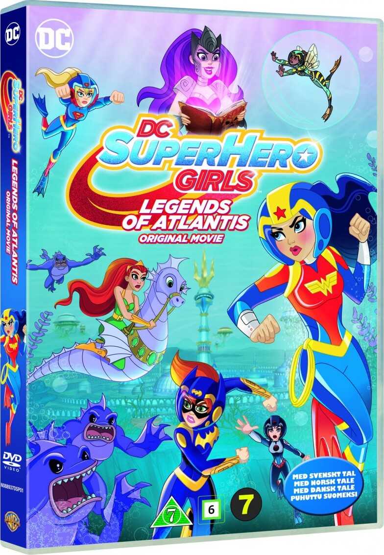 Dc Super Hero Girls - Legends Of Atlantis - DVD - Film