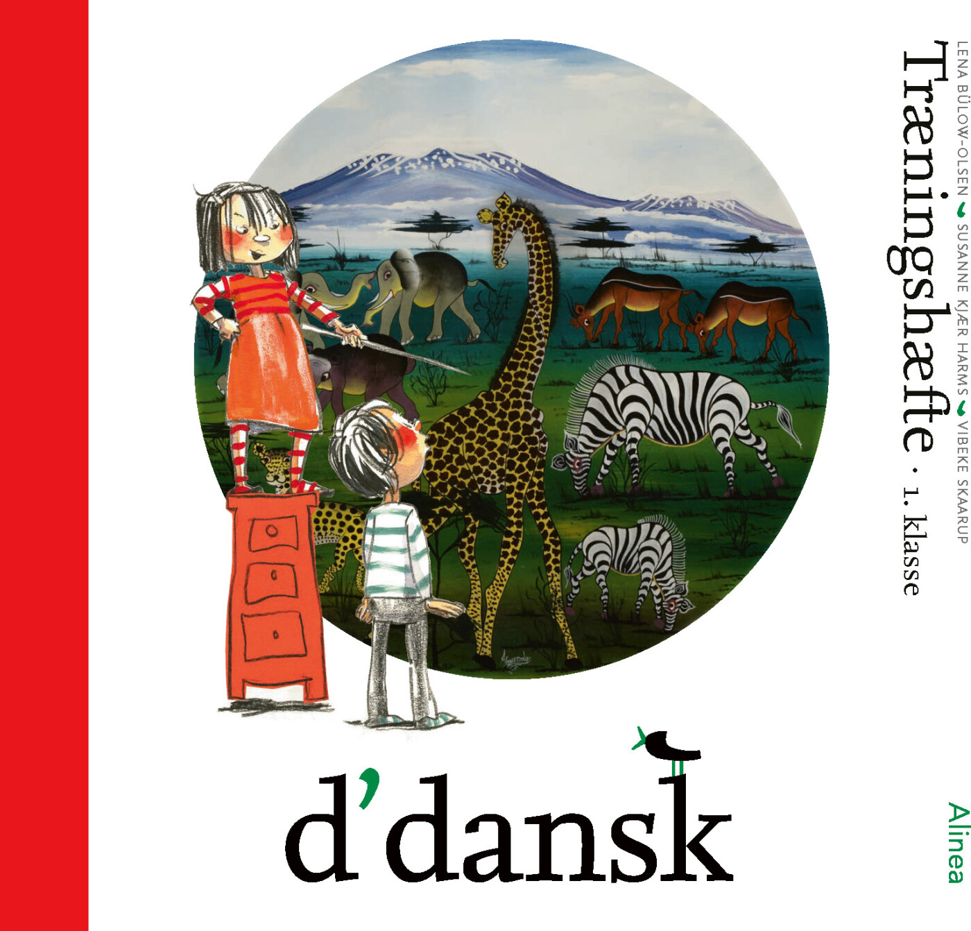 Billede af D'dansk, Træningshæfte, 1.kl - Lena Bülow-olsen - Bog