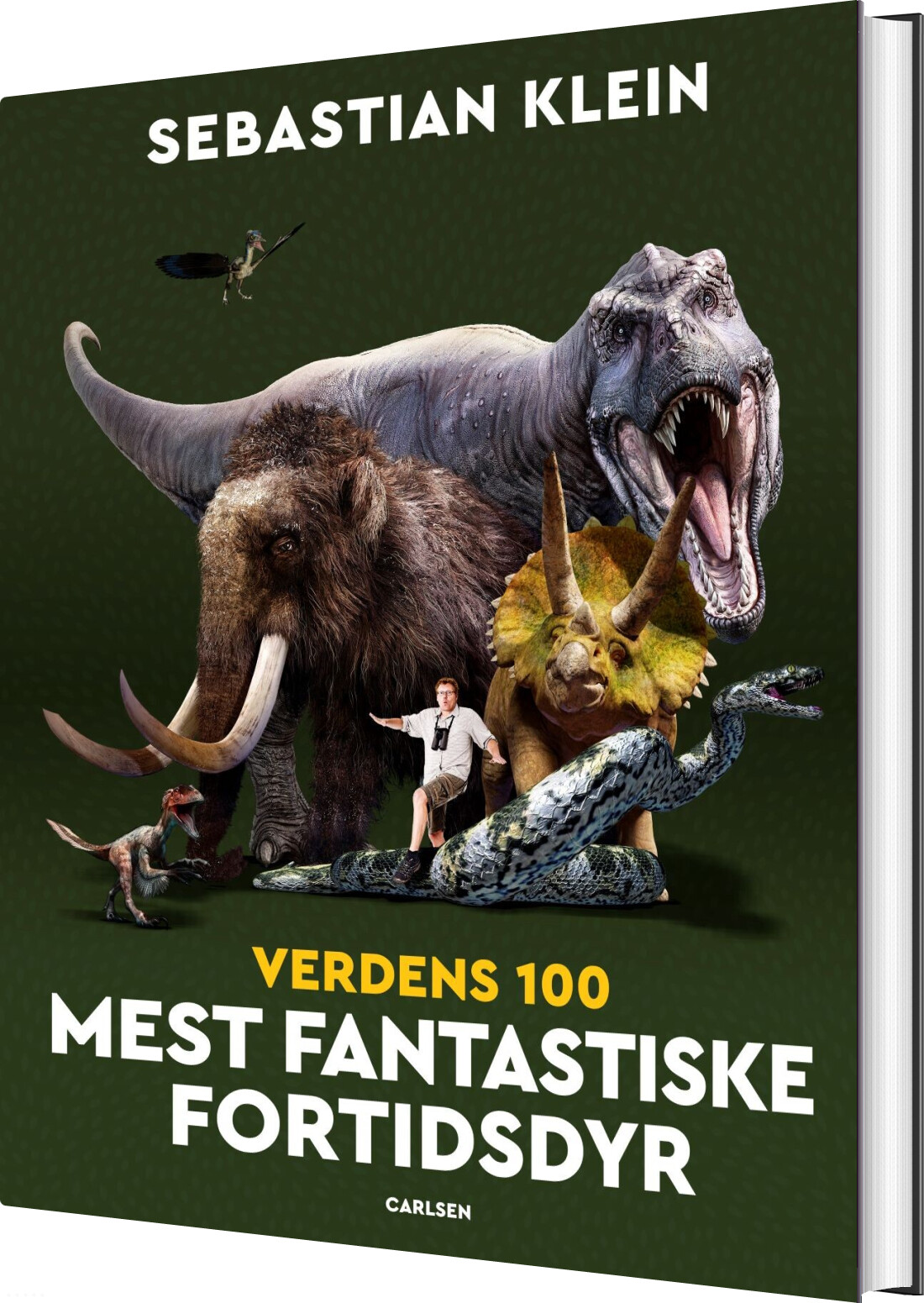 De 100 Mest Fantastiske Fortidsdyr - Sebastian Klein - Bog