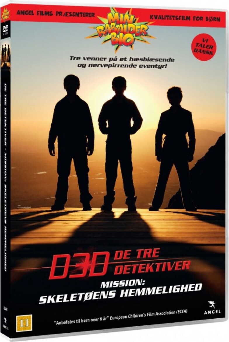 De 3 Detektiver: Skeletøens Hemmelighed - DVD - Film
