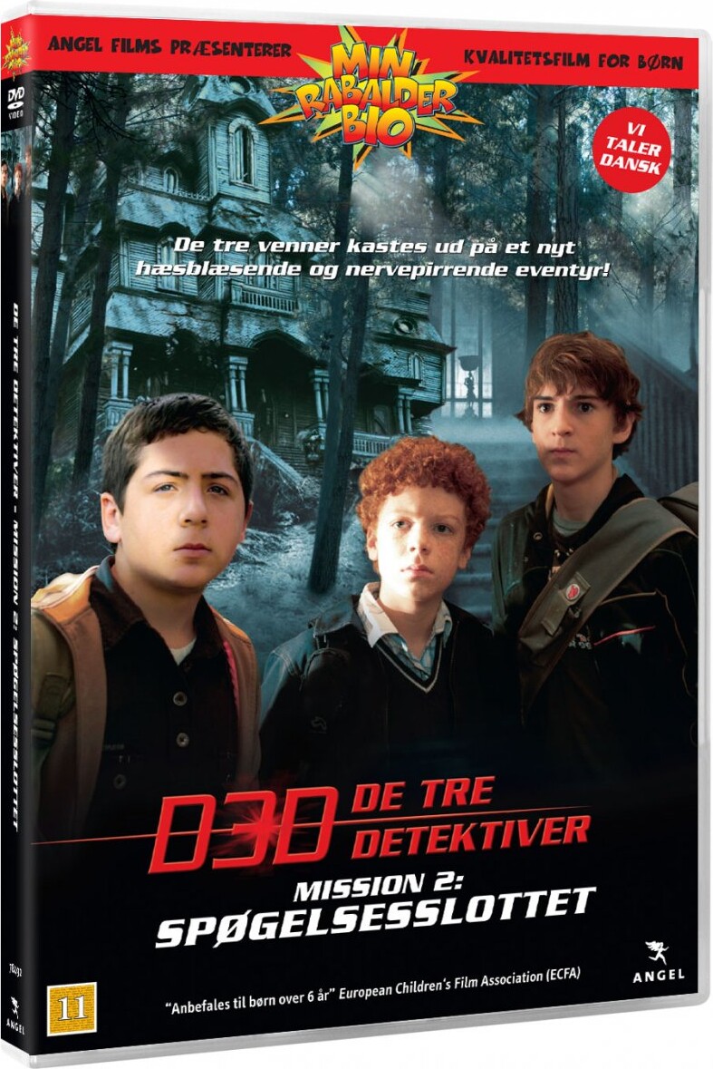 De 3 Detektiver: Spøgelsesslottet - DVD - Film