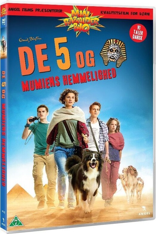 De 5 Og Mumiens Hemmelighed - DVD - Film