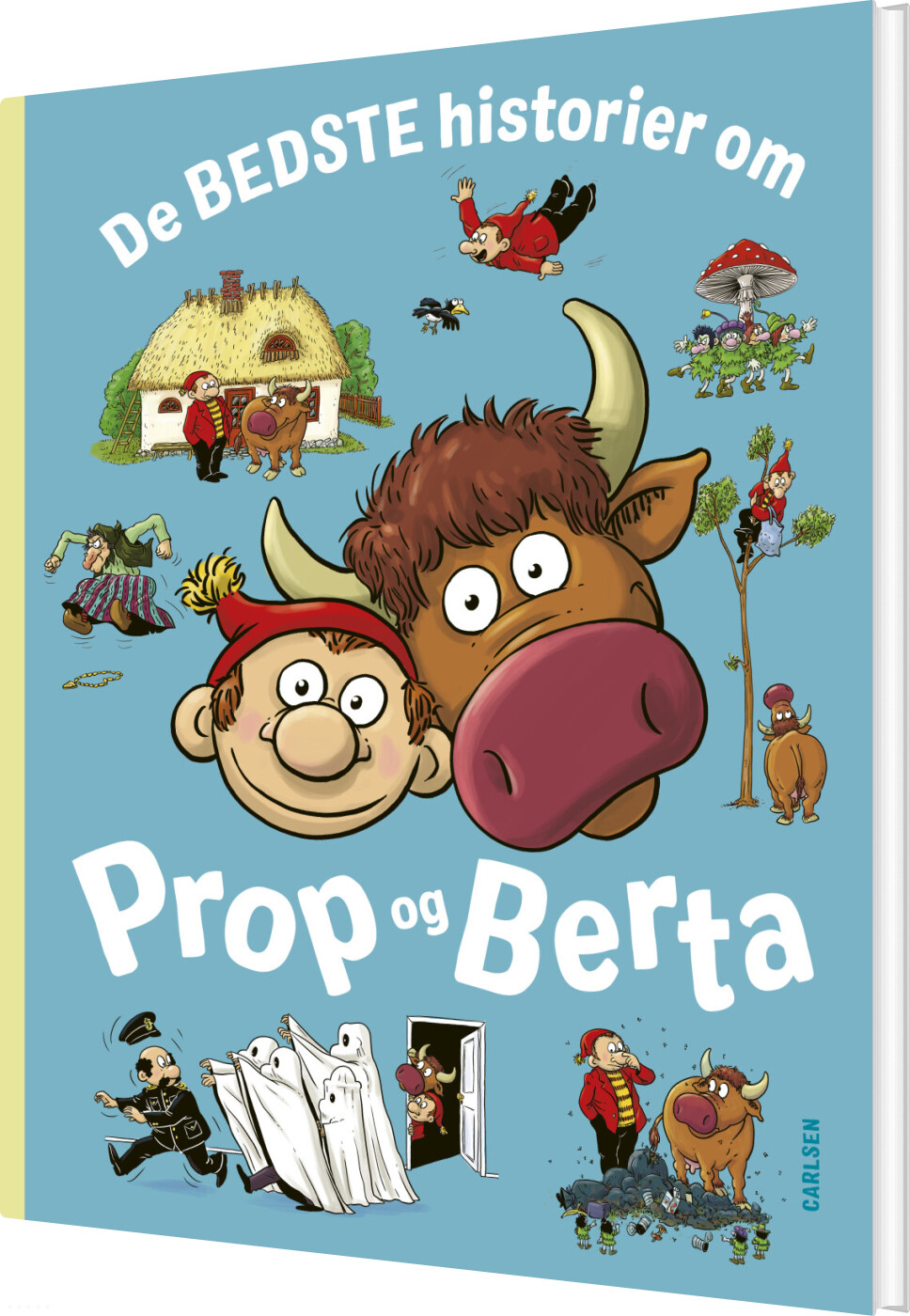 Billede af De Bedste Historier Om Prop Og Berta - Bent Solhof - Bog