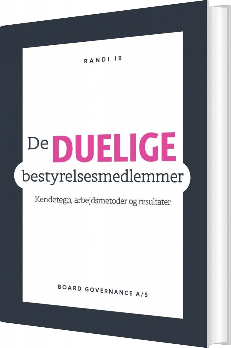 Billede af De Duelige Bestyrelsesmedlemmer - Randi Ib - Bog