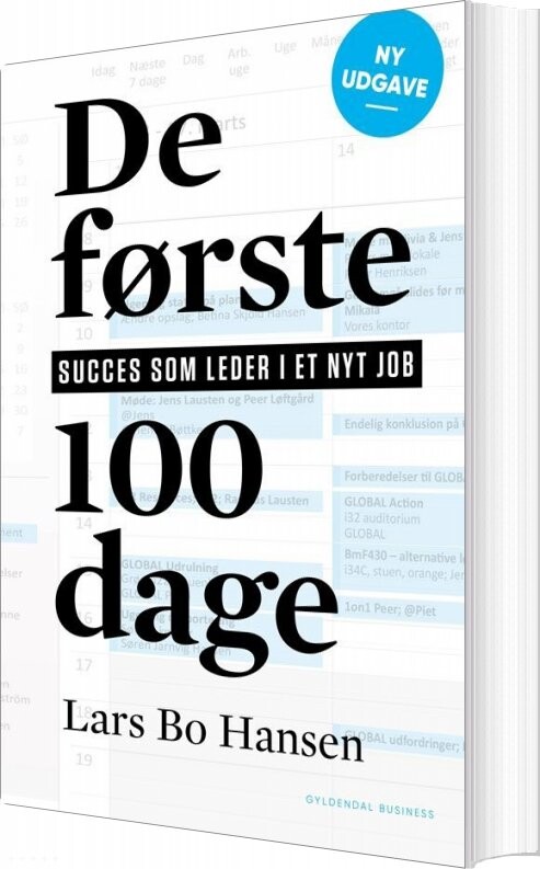 De Første 100 Dage - Lars Bo Hansen - Bog