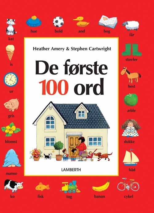 De Første 100 Ord - Heather Amery - Bog