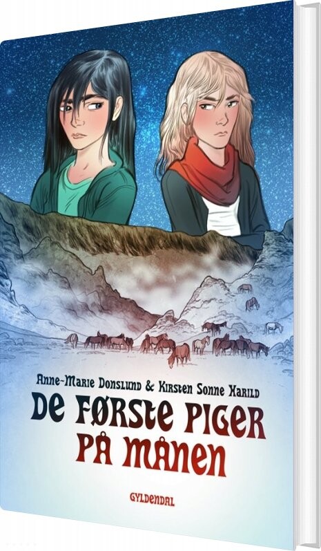 Billede af De Første Piger På Månen - Anne-marie Donslund - Bog