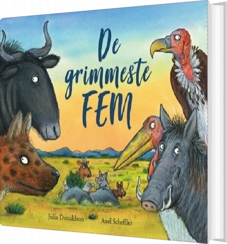 Billede af De Grimmeste Fem - Julia Donaldson - Bog hos Gucca.dk