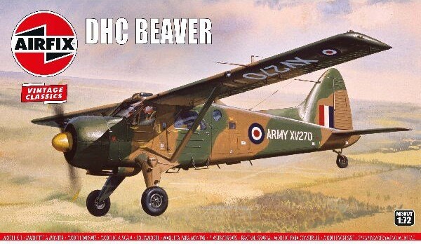 Se Airfix - De Havilland Beaver - Vintage Classics - 1:72 - A03017v hos Gucca.dk