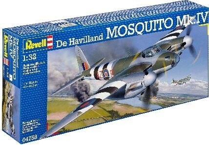 Revell - De Havilland Mosquito Mk.iv Fly Byggesæt - 1:32 - 04758