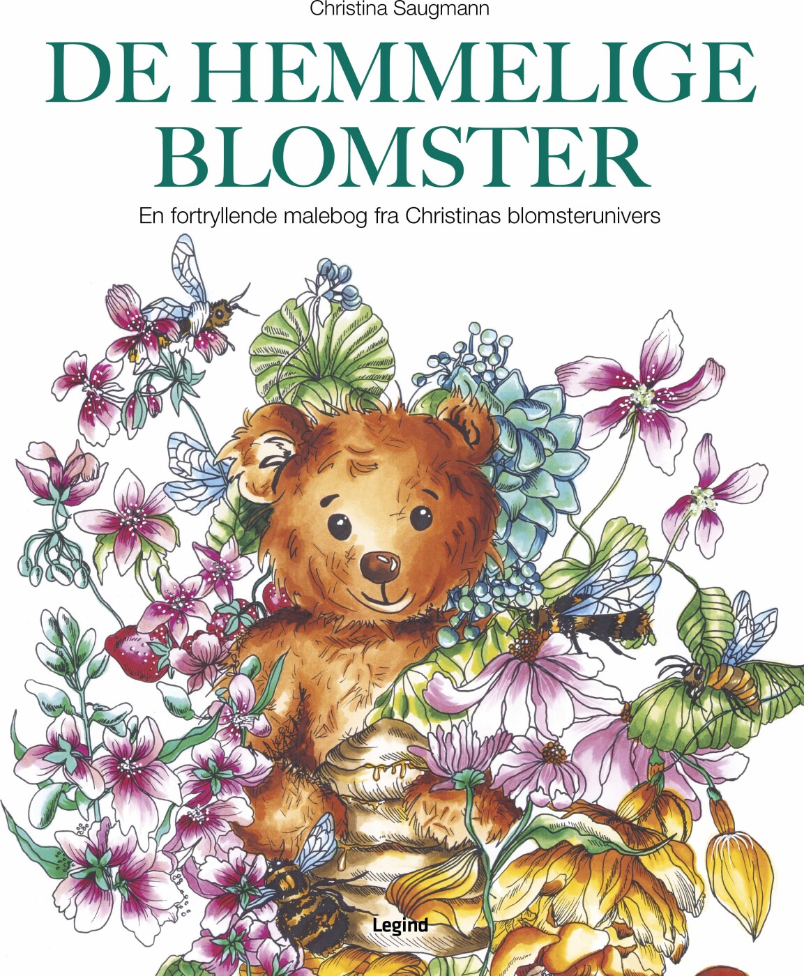 De Hemmelige Blomster - Christina Saugmann - Bog