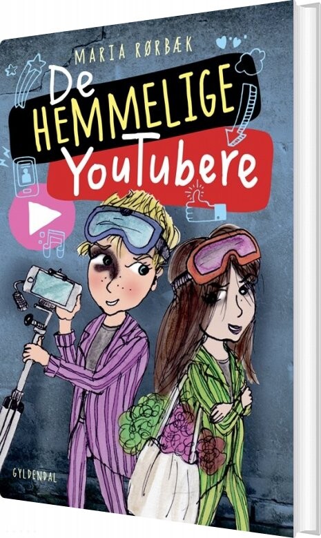 Billede af De Hemmelige Youtubere - Maria Rørbæk - Bog