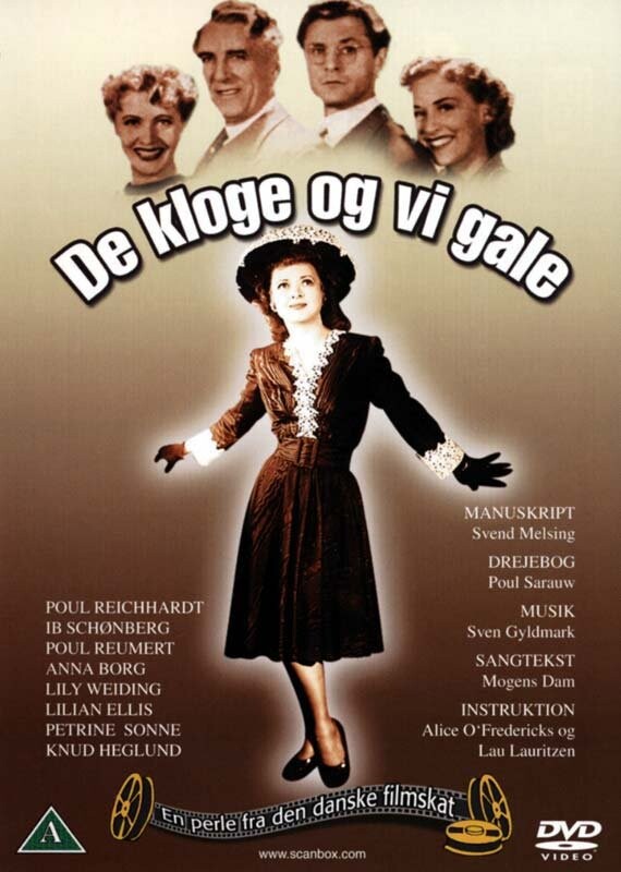 De Kloge Og Vi Gale - DVD - Film