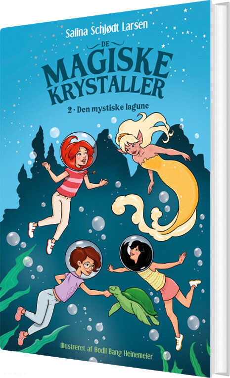 De Magiske Krystaller 2: Den Mystiske Lagune - Salina Schjødt Larsen - Bog