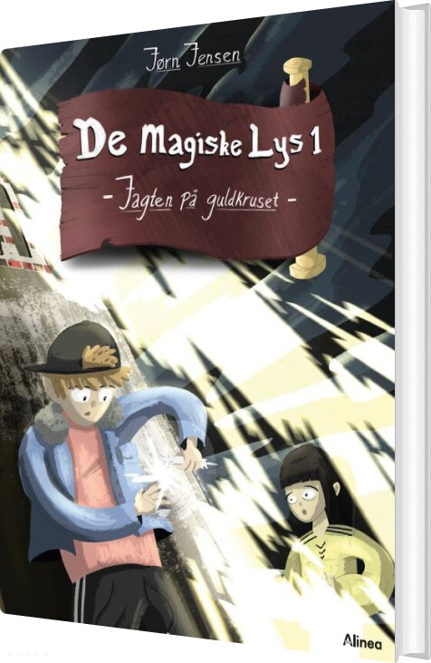 Billede af De Magiske Lys, Jagten På Guldkruset, Rød Læseklub - Jørn Jensen - Bog