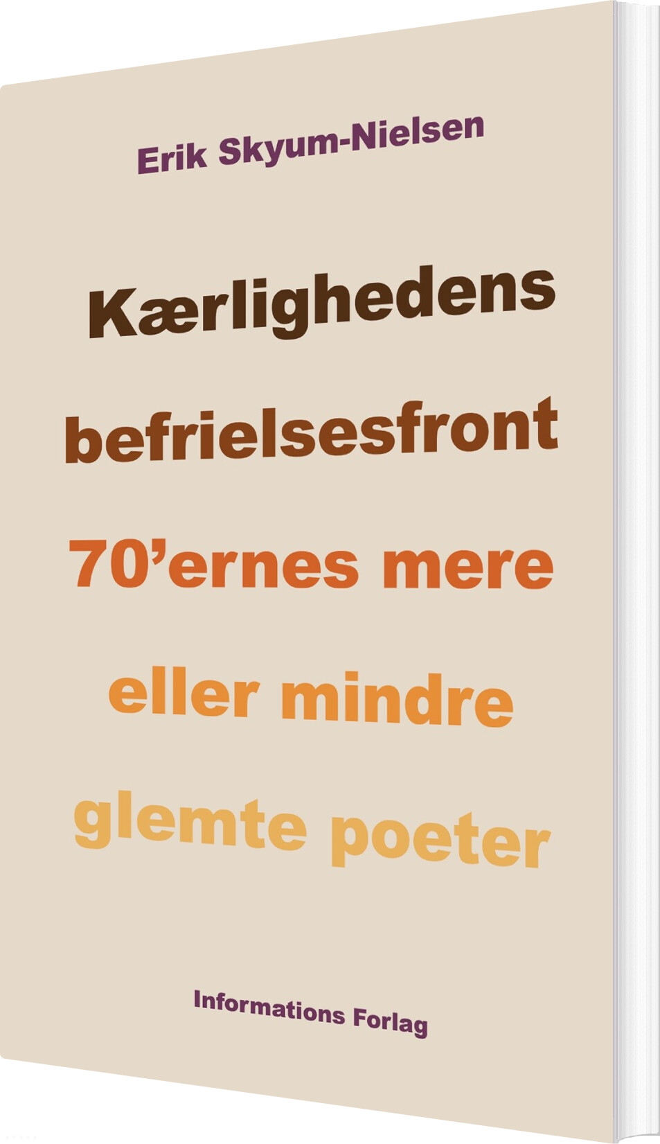 De Mere Eller Mindre Glemte - Erik Skyum-nielsen - Bog