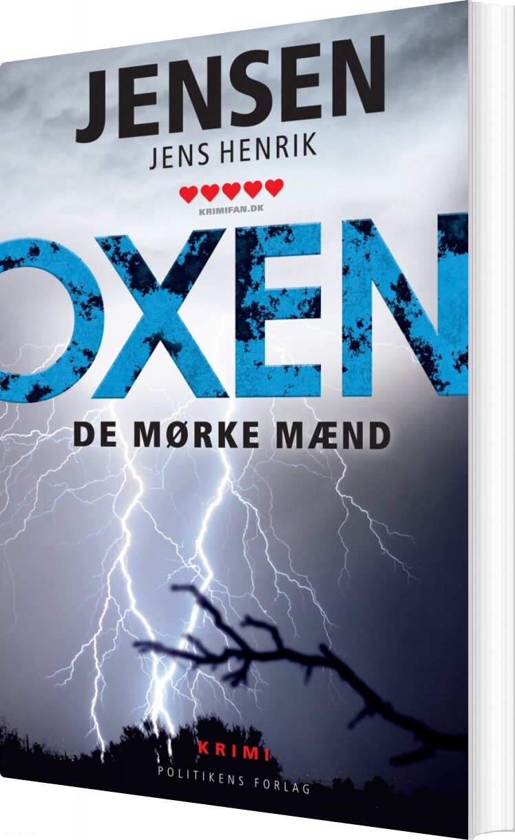 Oxen - De Mørke Mænd - Jens Henrik Jensen - Bog