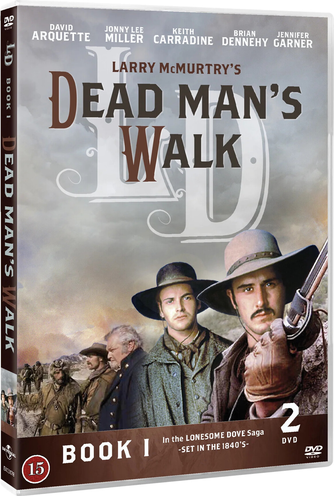 De Red Mod Nord - Dead Mans Walk - Mini Series - Book I - DVD - Tv-serie