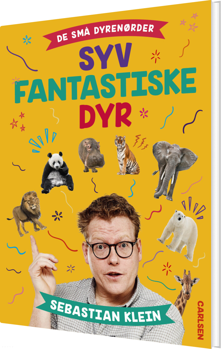 Billede af De Små Dyrenørder - Syv Fantastiske Dyr - Sebastian Klein - Bog