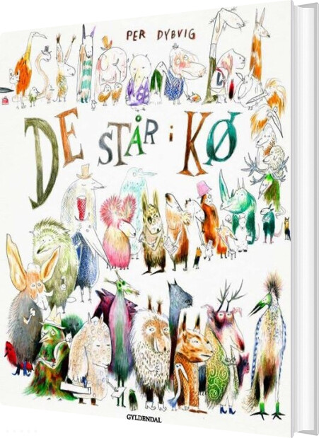 De Står I Kø - Per Dybvig - Bog