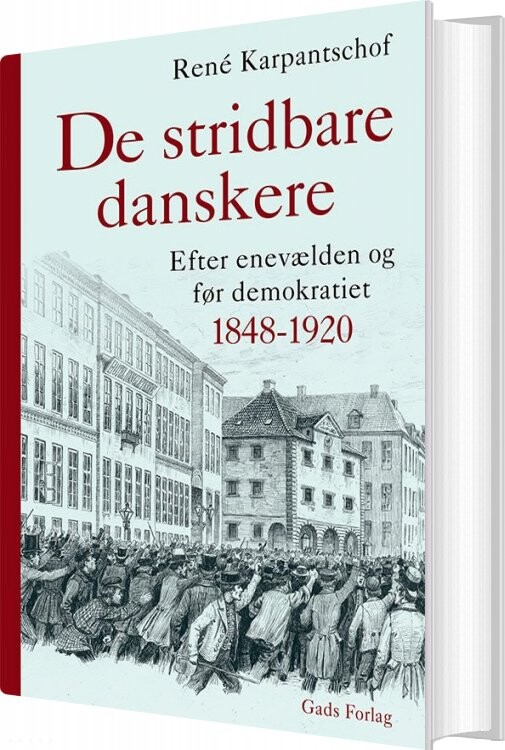 Billede af De Stridbare Danskere - René Karpantschof - Bog