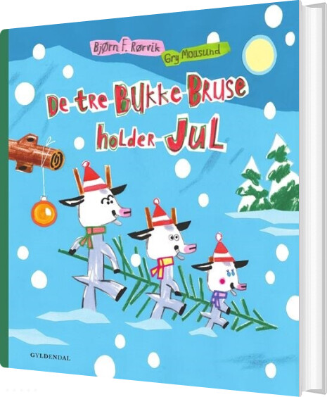 Billede af De Tre Bukke Bruse Holder Jul - Bjørn F. Rørvik - Bog