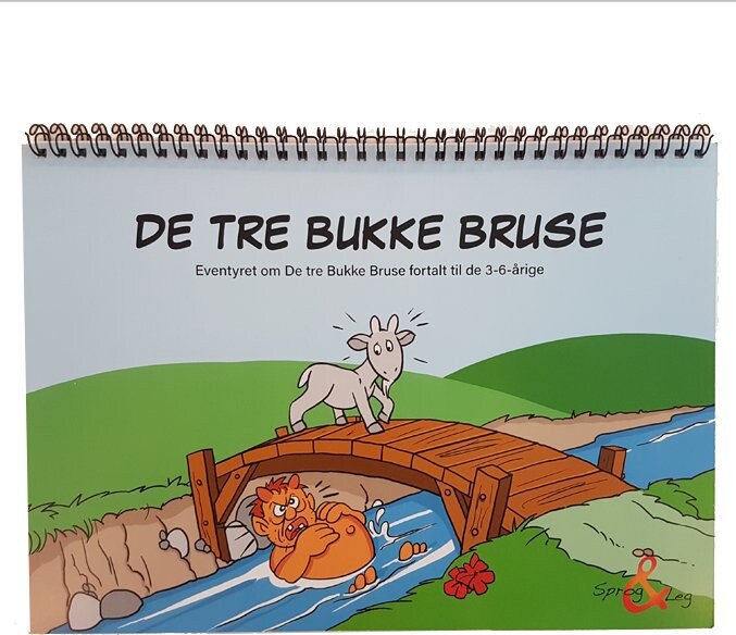 software Flere friktion De Tre Bukke Bruse af Leg - Spiralryg Bog - Gucca.dk