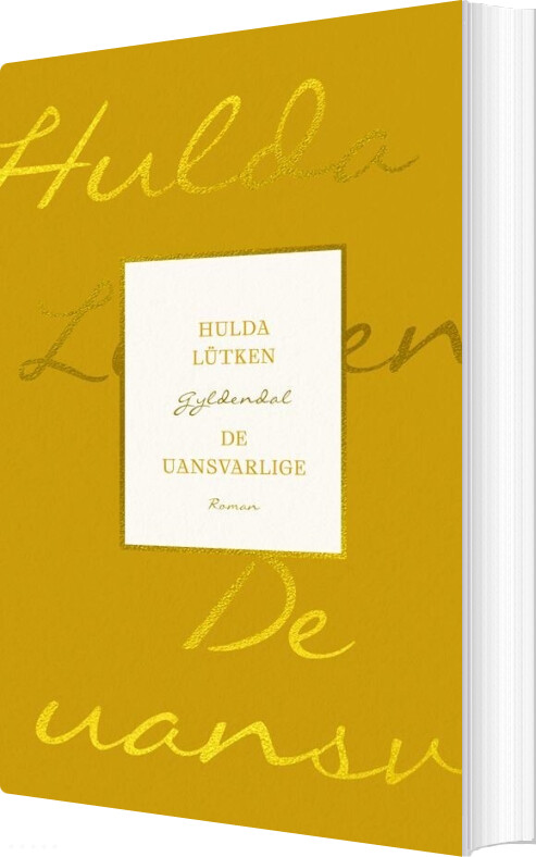 De Uansvarlige - Hulda Lütken - Bog