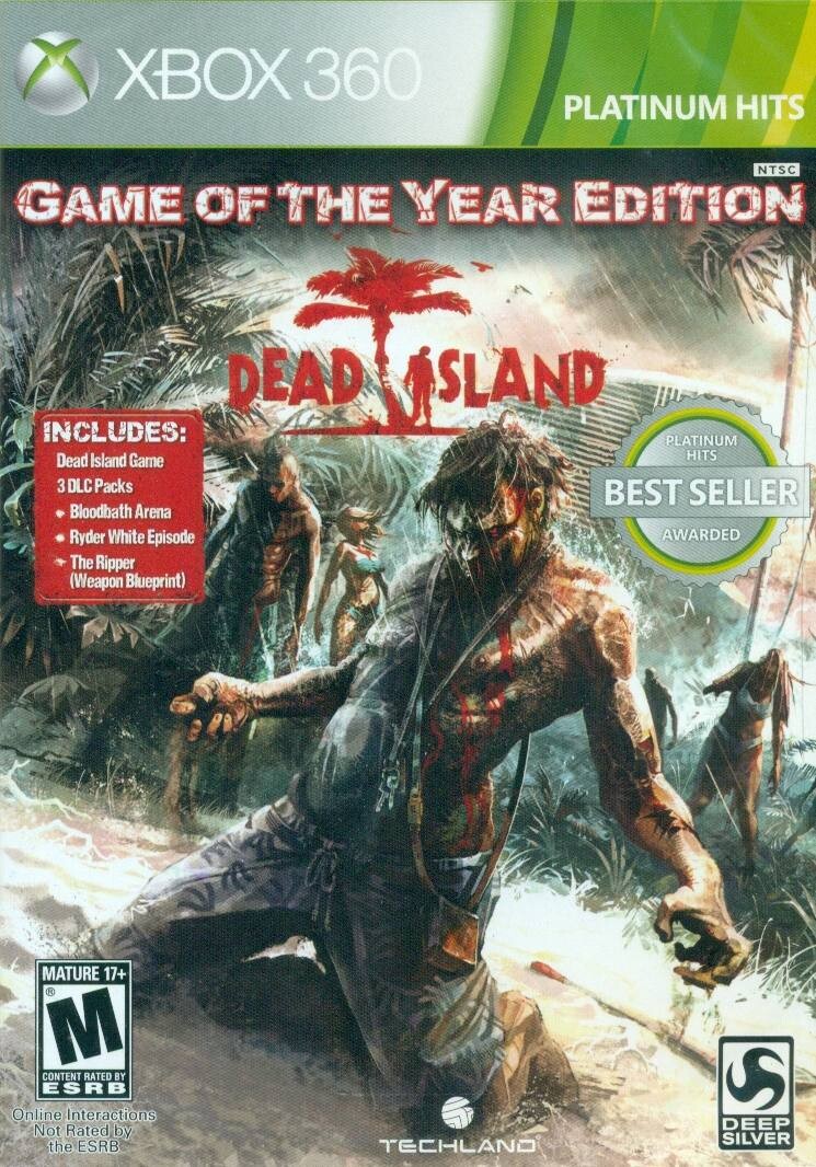 Dead Island - Game Of The Year Edition - Platinum Hits - Import - Xbox 360