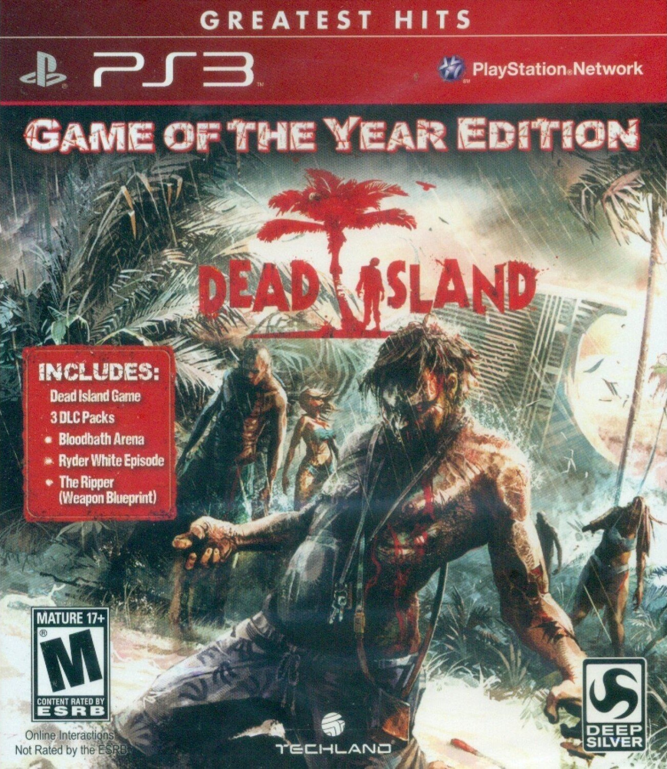 Dead Island - Game Of The Year - Greatest Hits - Import - PS3