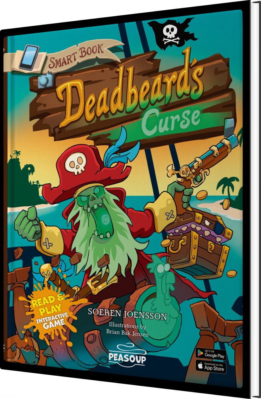 Deadbeards Curse - Søren Jønsson - English Book
