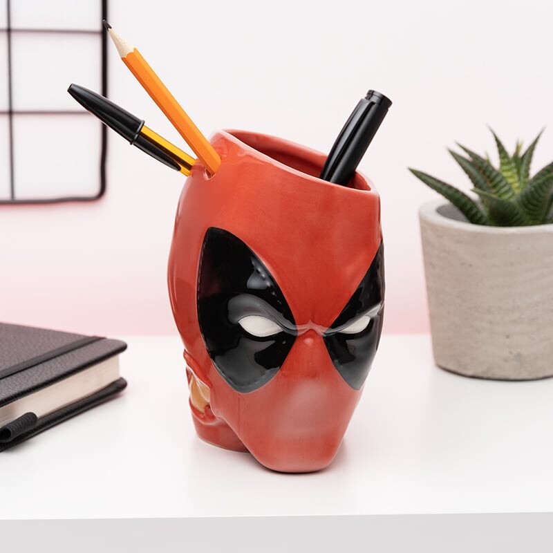 Deadpool Pen And Plant Pot