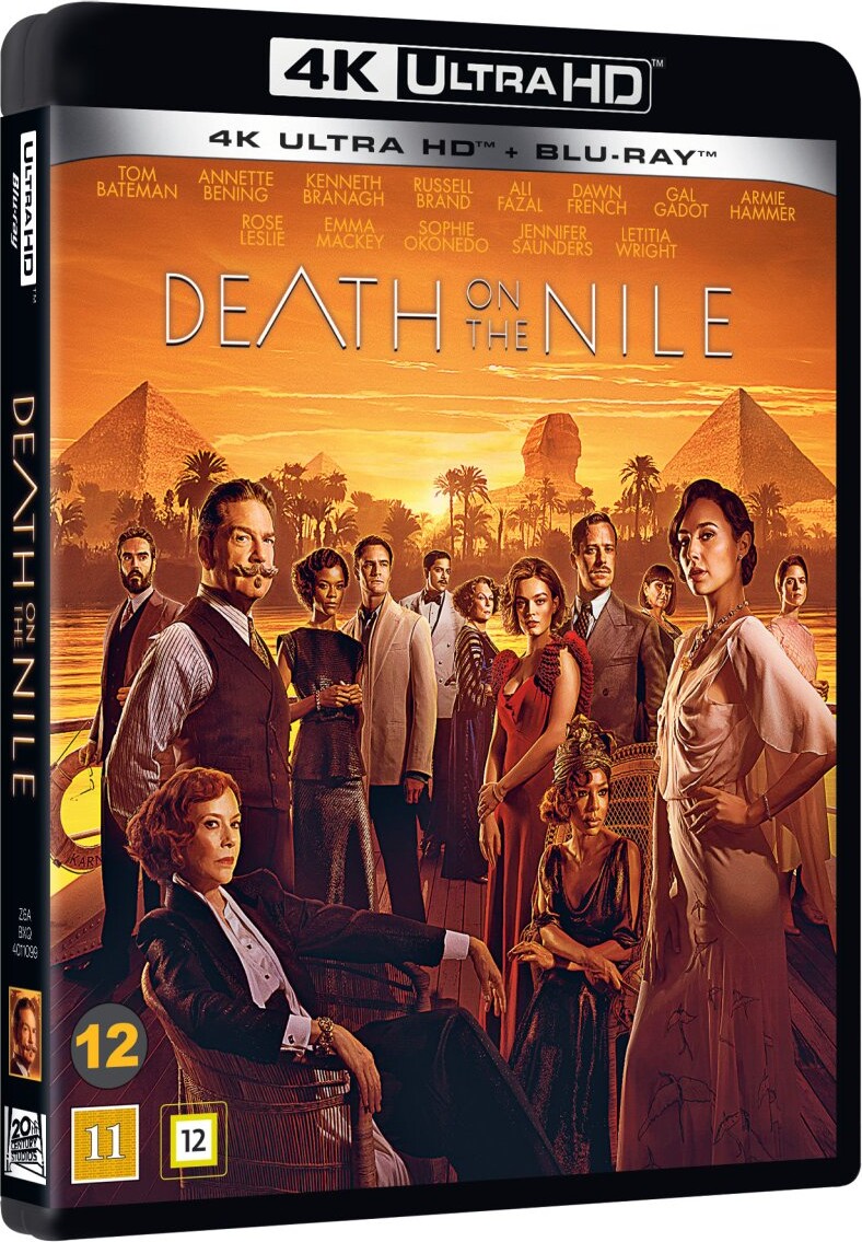 Døden På Nilen - 2022 / Death On The Nile - 4K Blu-Ray